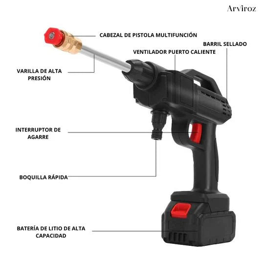 Pistola Hidrolavadora Portátil - PowerWash